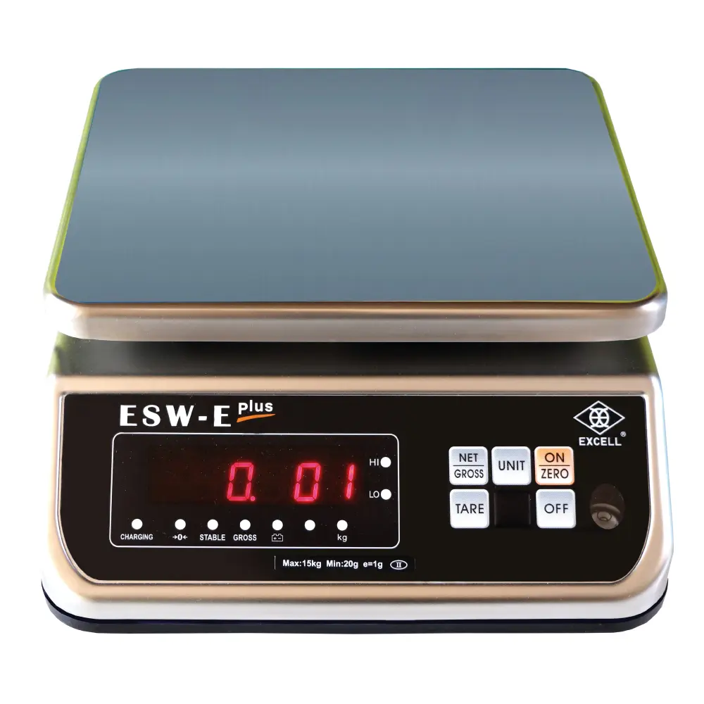 Balanza de Solo Peso Excell ESW-E Plus de 15 Kilos