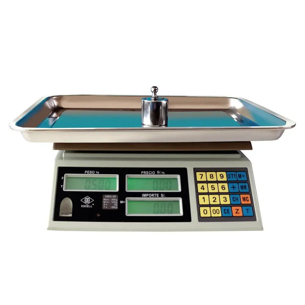 Balanzas Peso Precio Excell